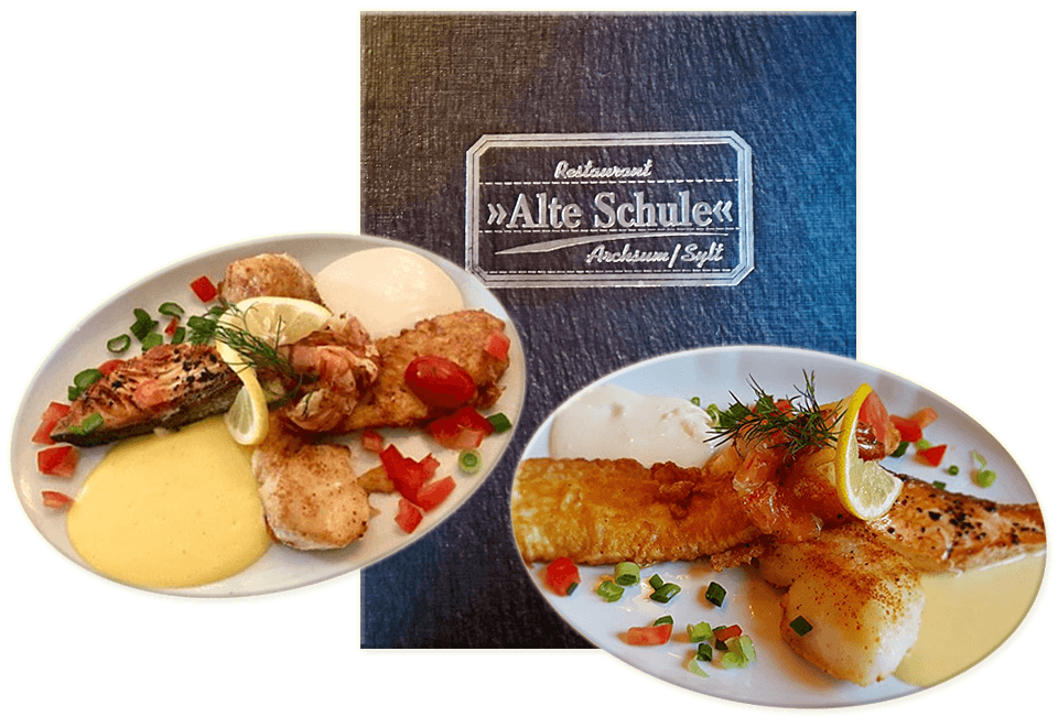 Speisekarte Restaurant Alte Schule Sylt